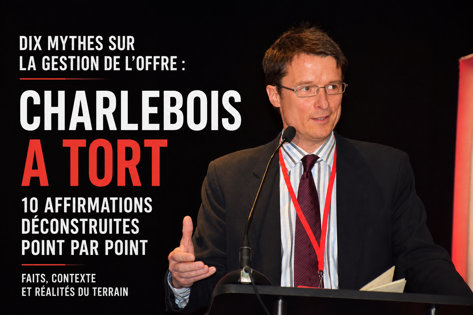 Dix mythes sur la gestion de l’offre : analyse des affirmations de Sylvain Charlebois