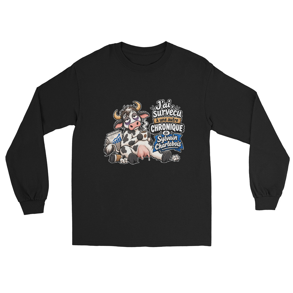 I survived another Sylvain Charlebois column shirt